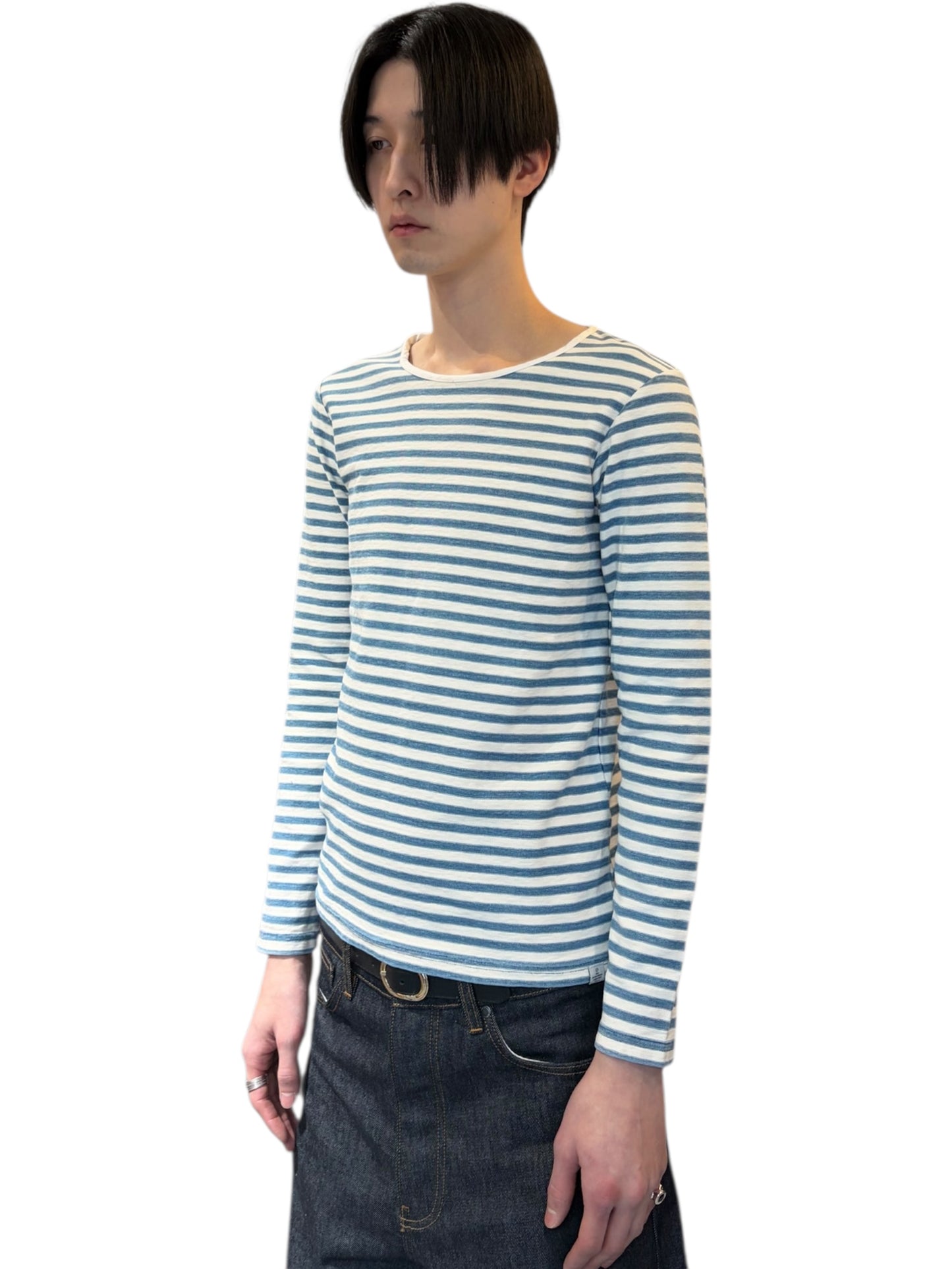 visvim striped long-sleeve T-shirt