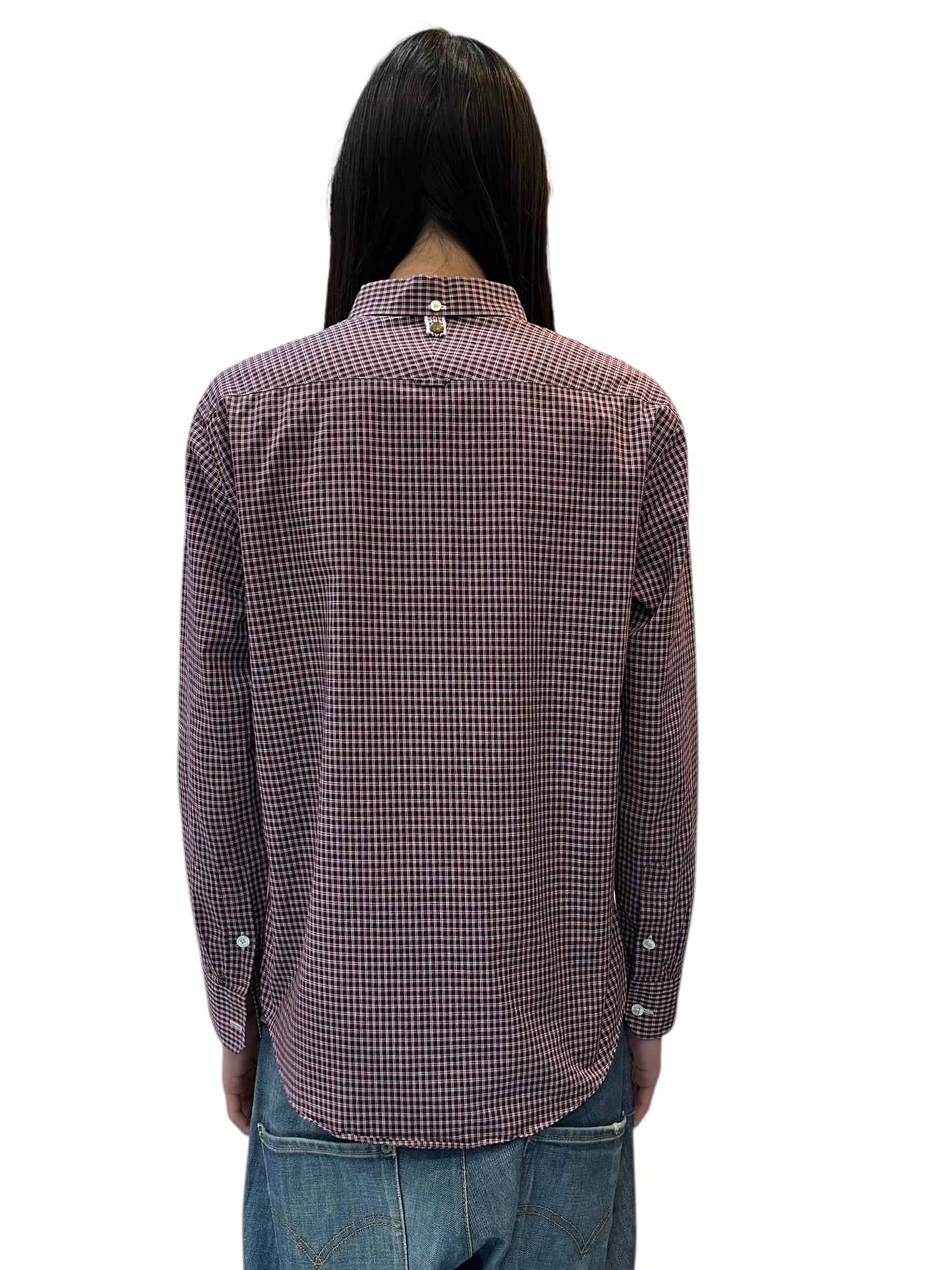 visvim checked shirt