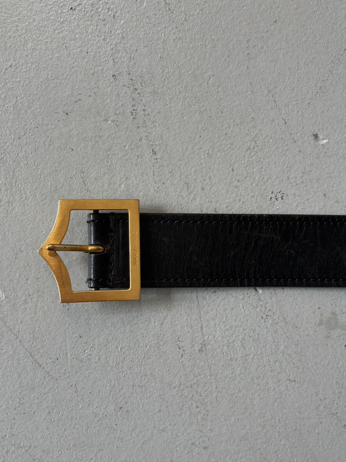 Dior Homme "D" Buckle Belt