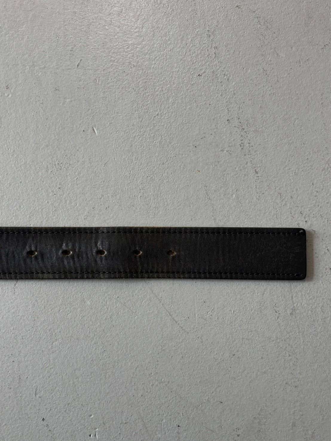 Dior Homme "D" Buckle Belt