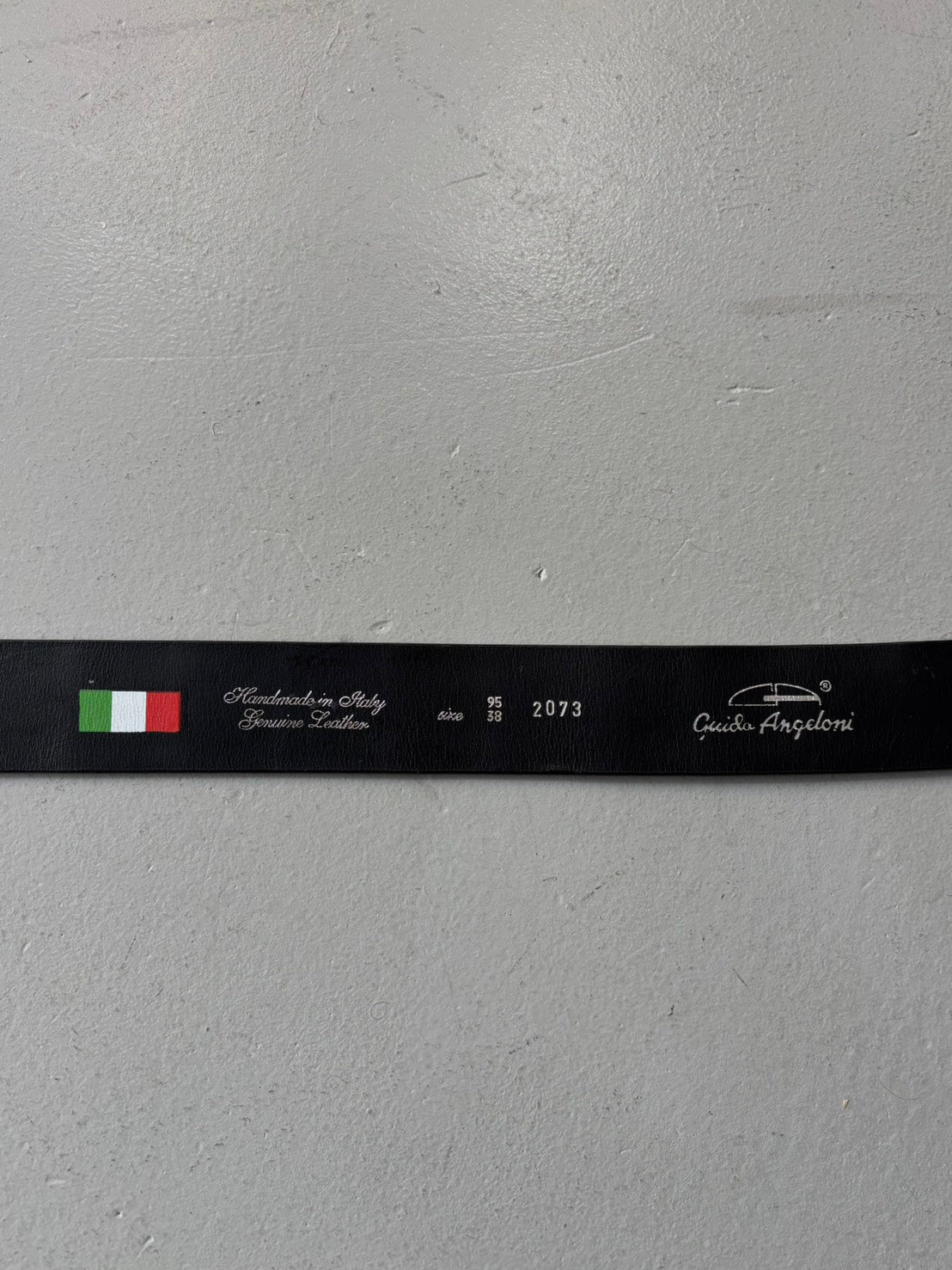 Guido Angeloni Ornament Buckle Croc Belt