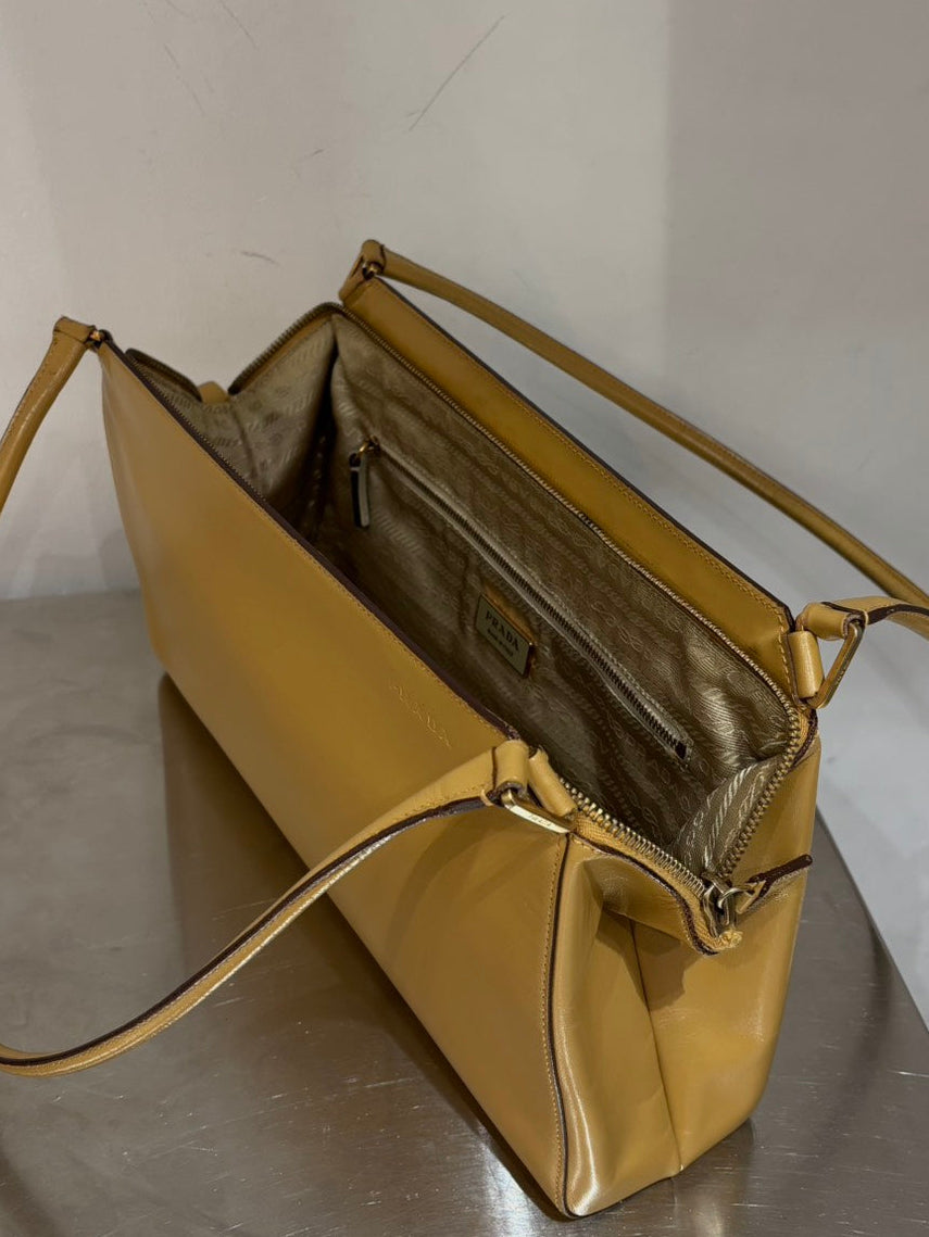 Prada 02AW Leather Shoulder Bag