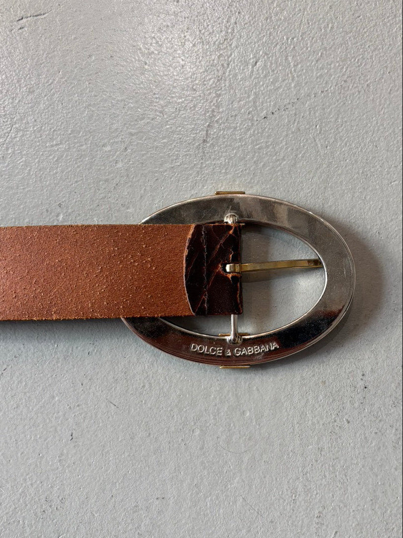 Dolce & Gabbana Circle Backle Belt