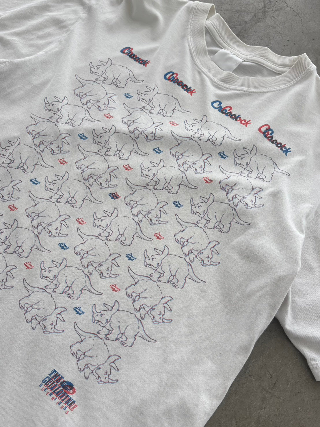 Undercover Triceratops Graphic Tee