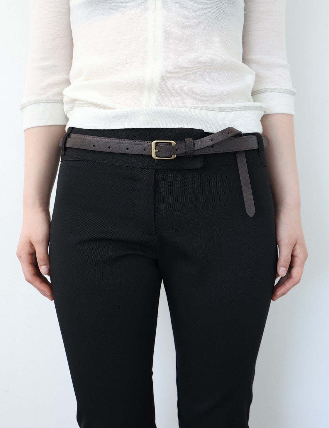 Double Layered Leather Belt