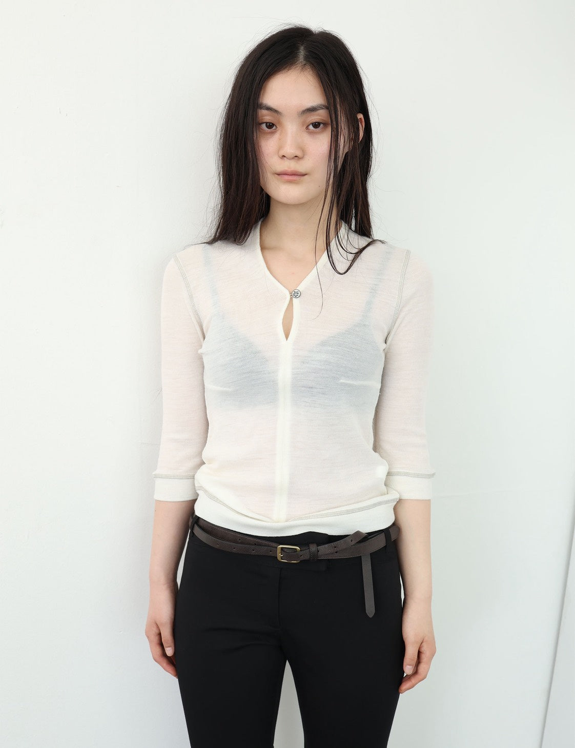 Double Layered Leather Belt