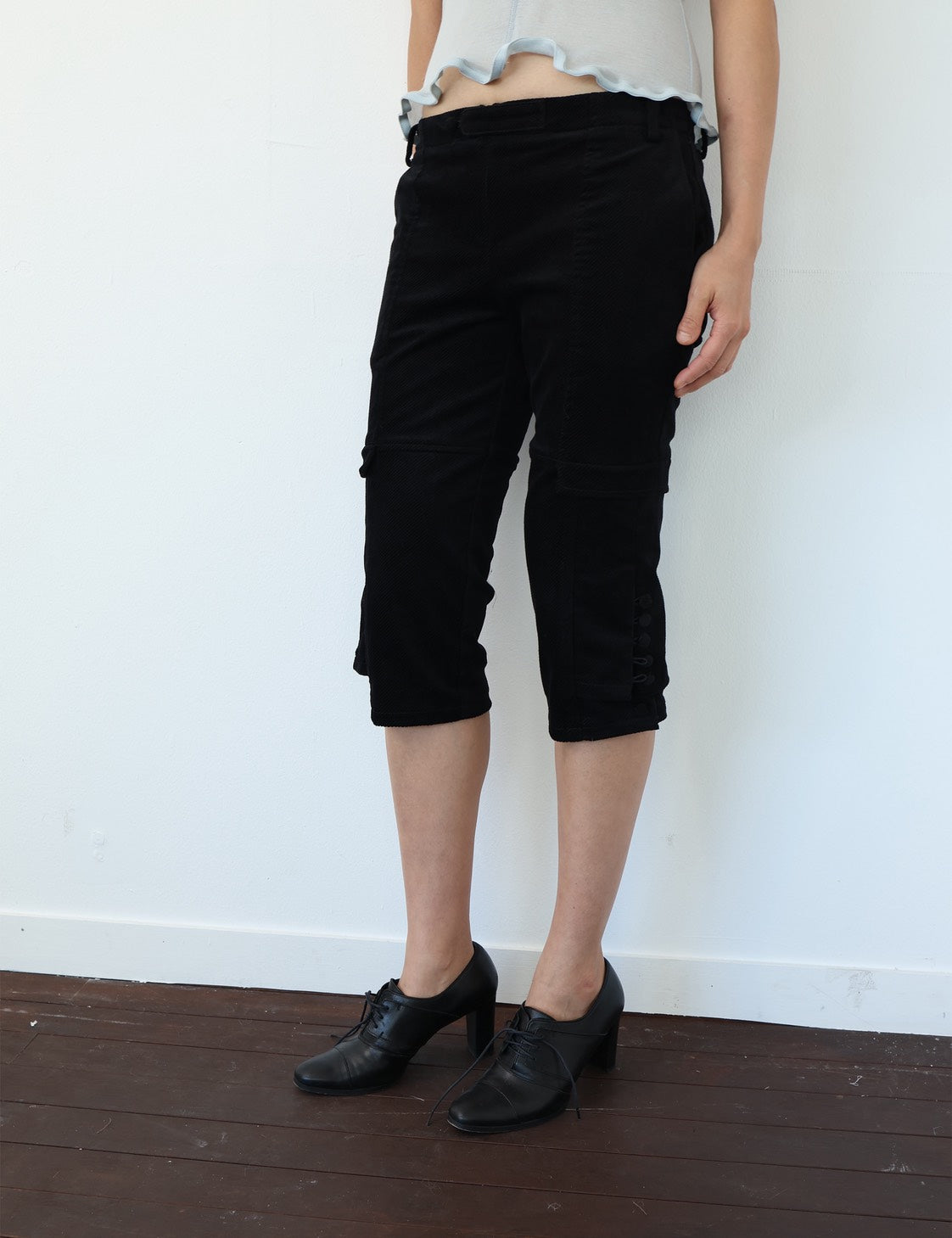 Double Layered Cropped Pants