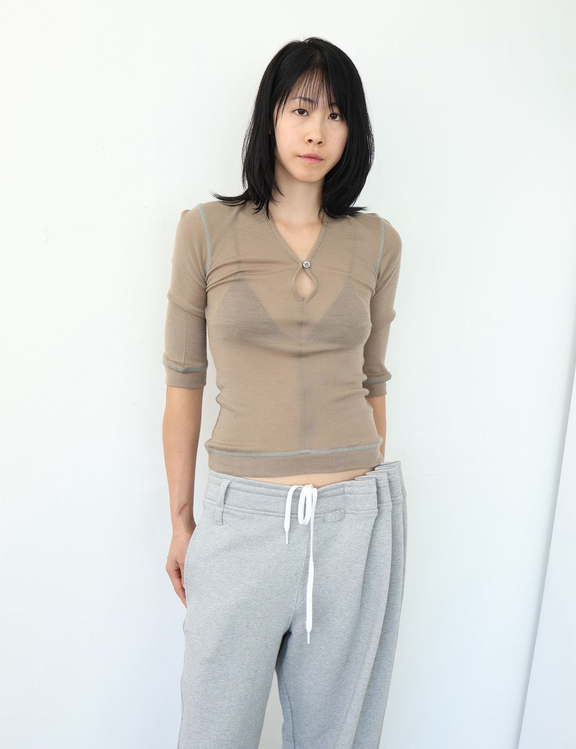 Curtain Jersey Pants