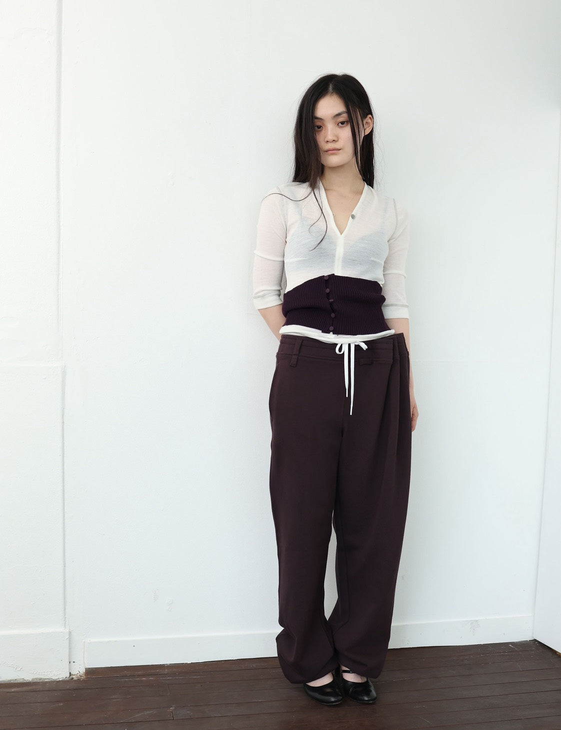 Curtain Jersey Pants