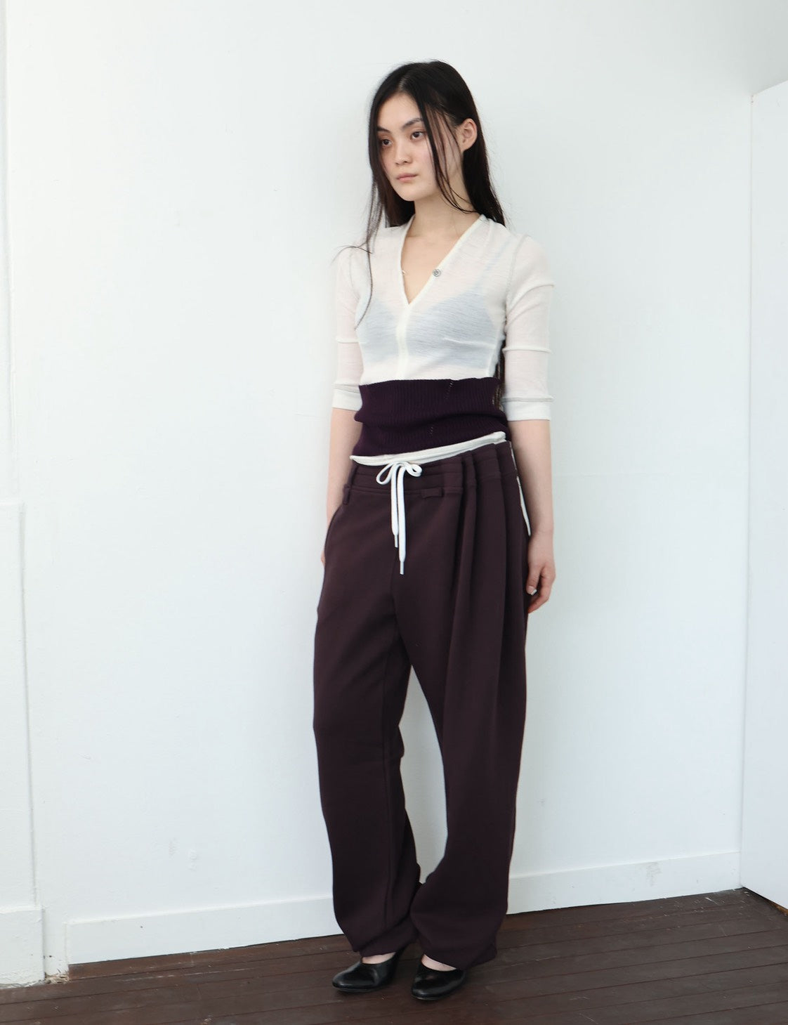 Curtain Jersey Pants