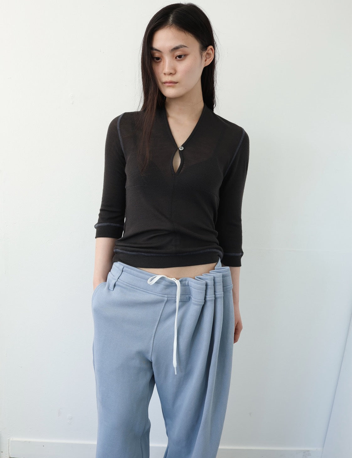 Curtain Jersey Pants