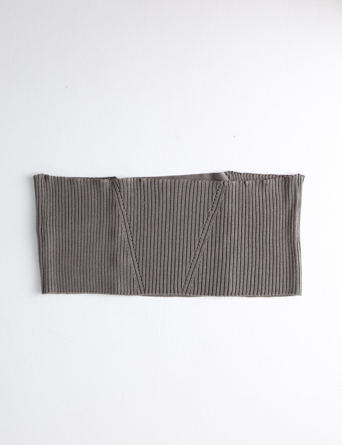 Buttoned Knit Scarf