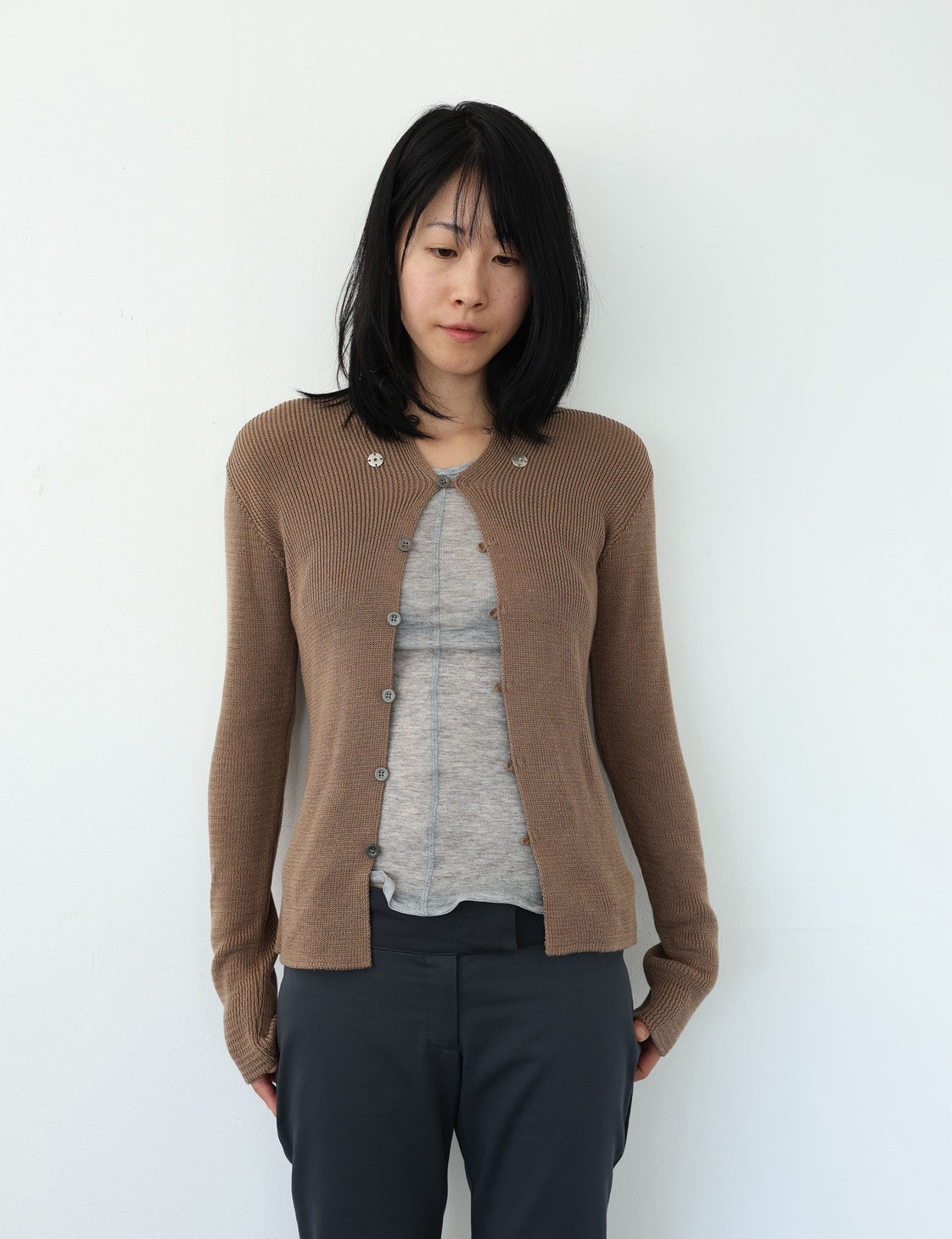 Nape Knit Cardigan