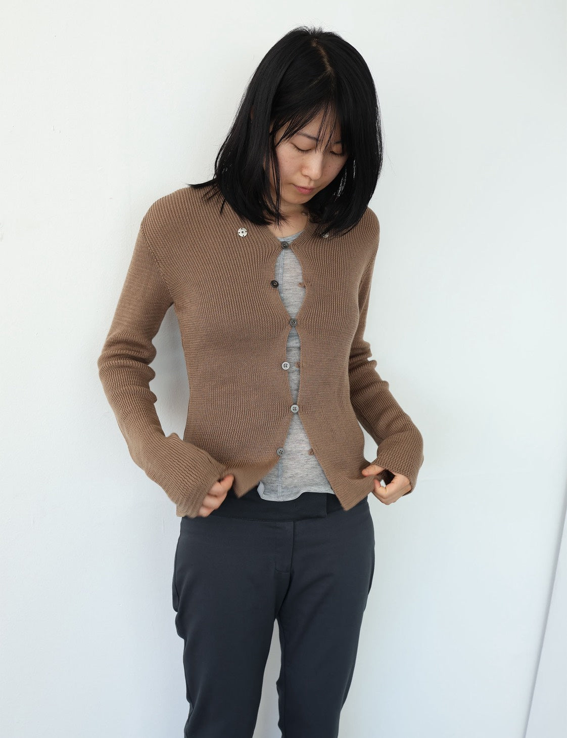 Nape Knit Cardigan