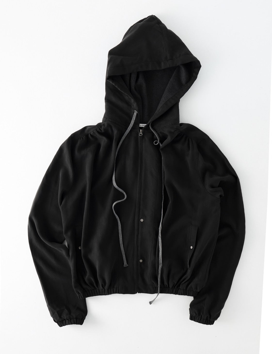 Placket Hooded Jacket