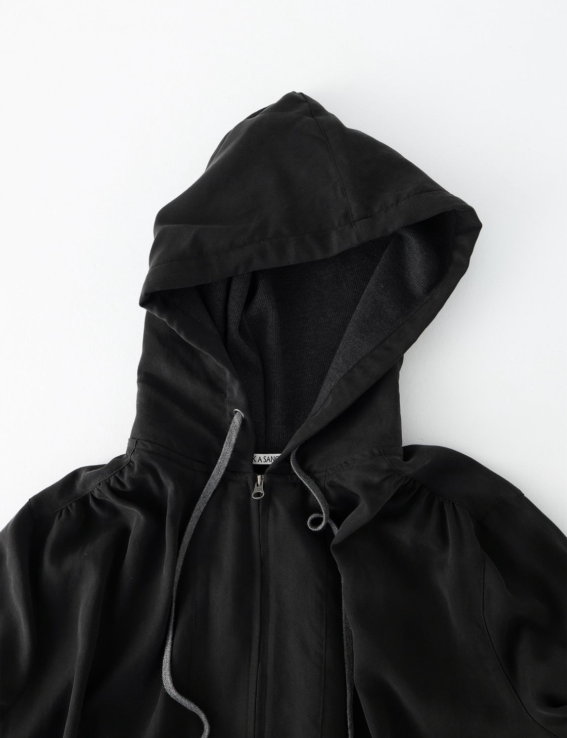 Placket Hooded Jacket