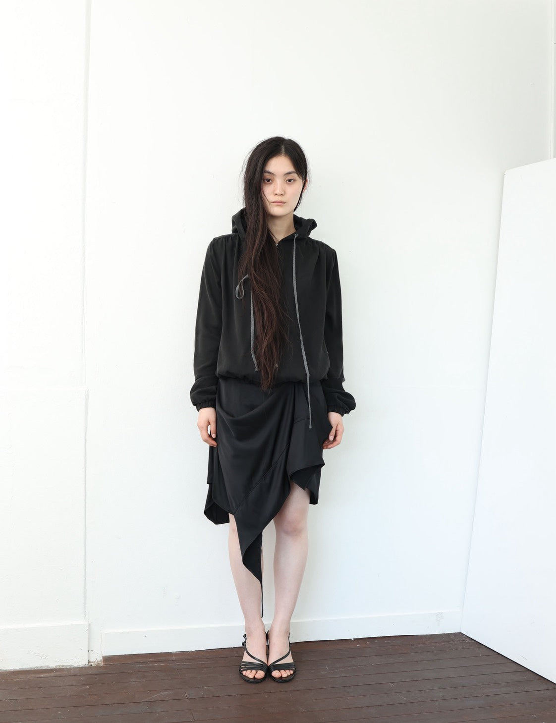 Placket Hooded Jacket