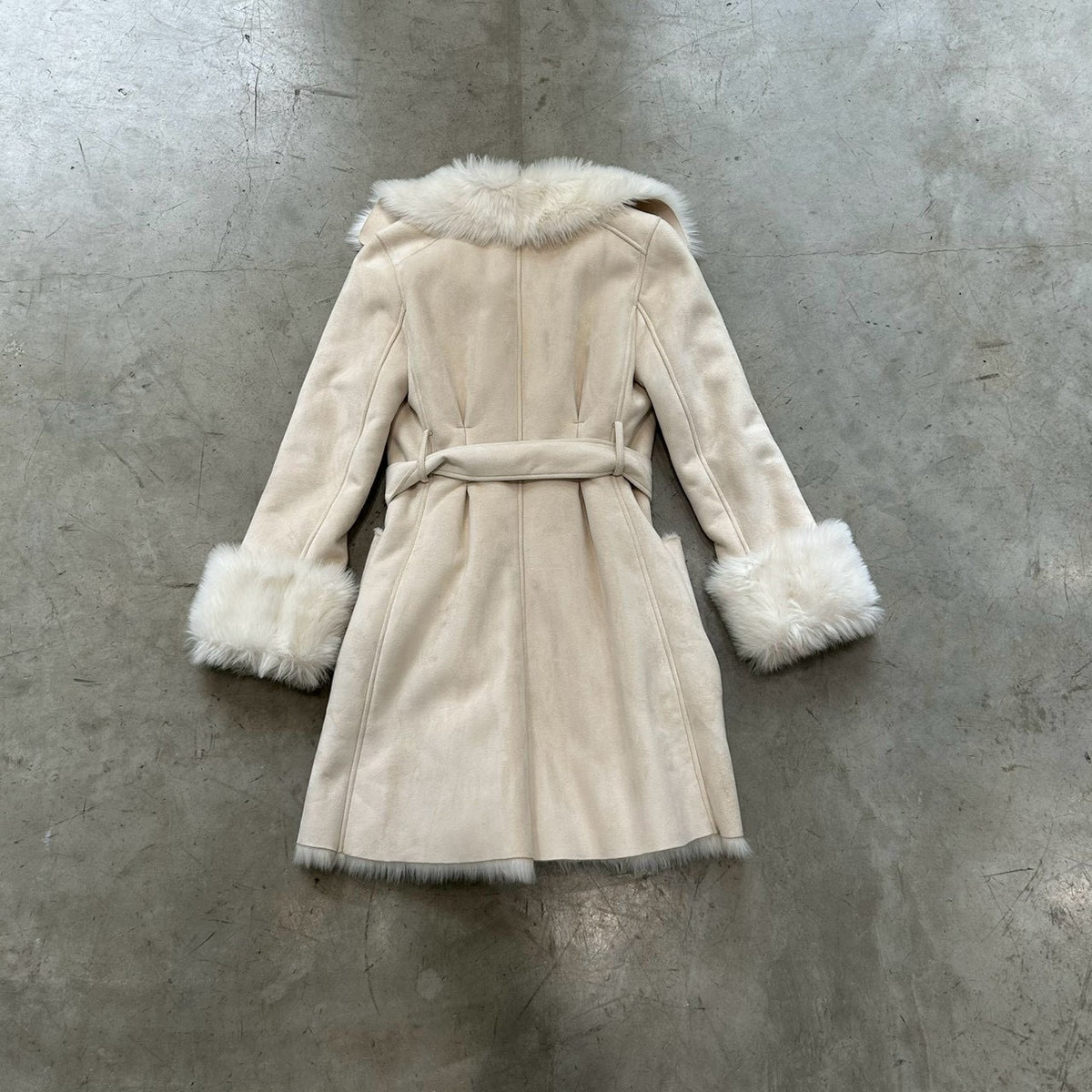 Armani Exchange Fur Coat