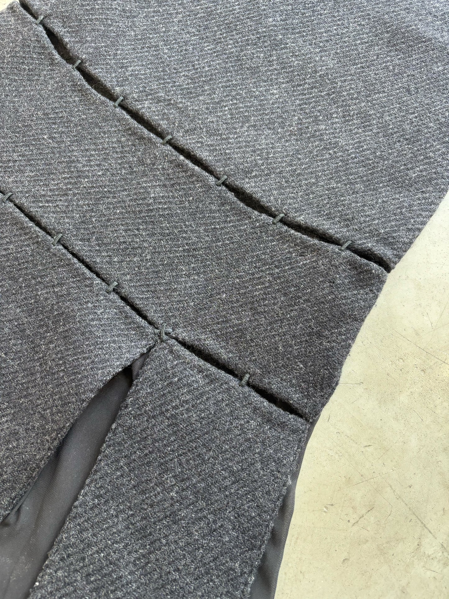 Prada Fall 1998 Wool Pannel Dress (velvetknife)