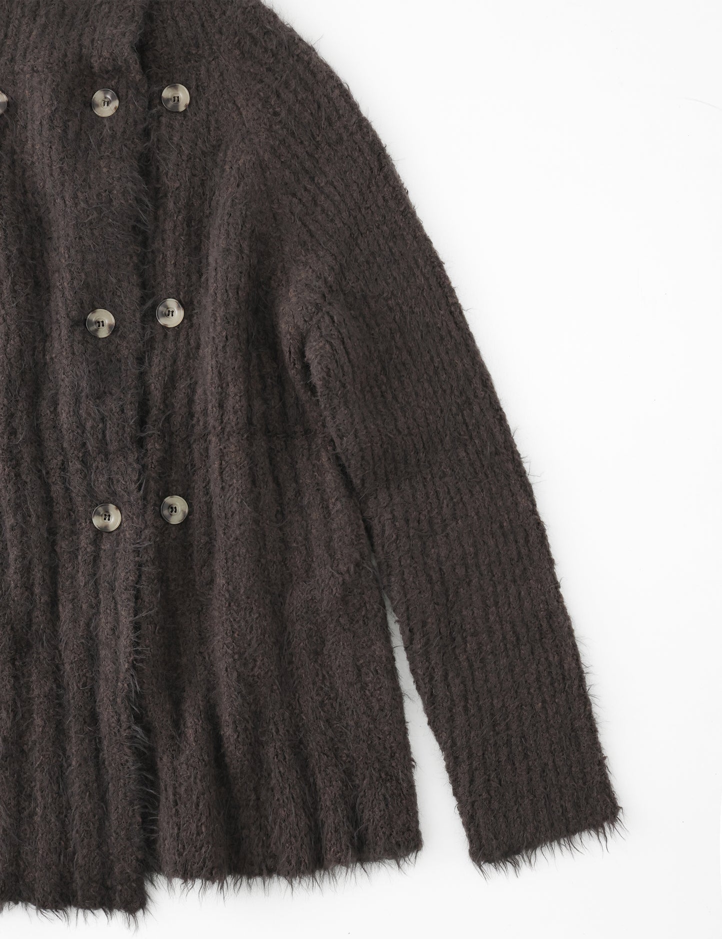 BUTTONED KNIT CARDIGAN