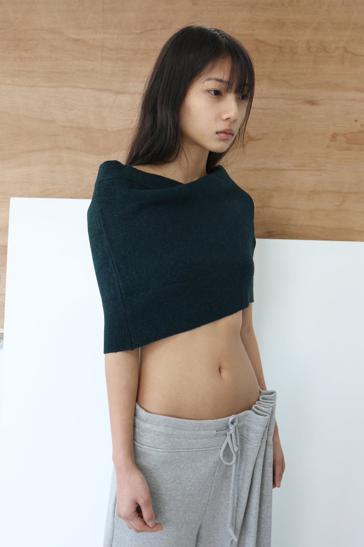 Zip knit tube