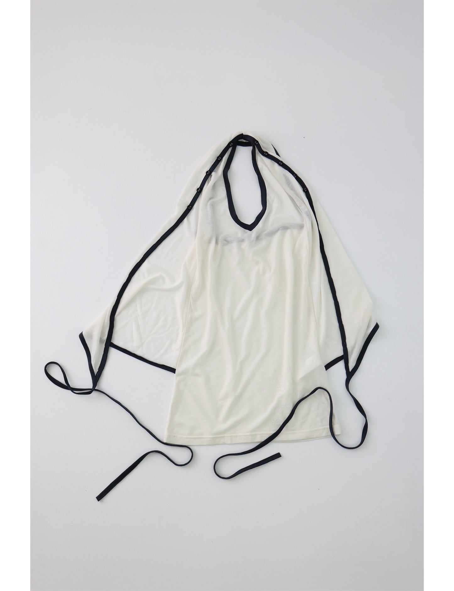 Halter wrap sleeveless
