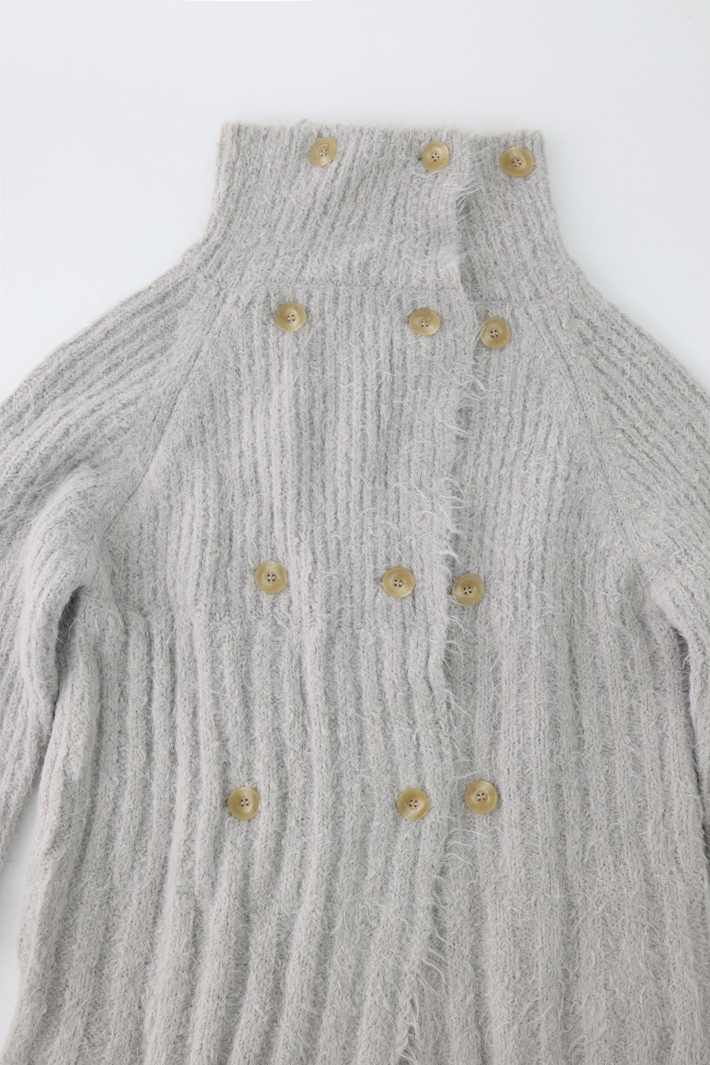 BUTTONED KNIT CARDIGAN
