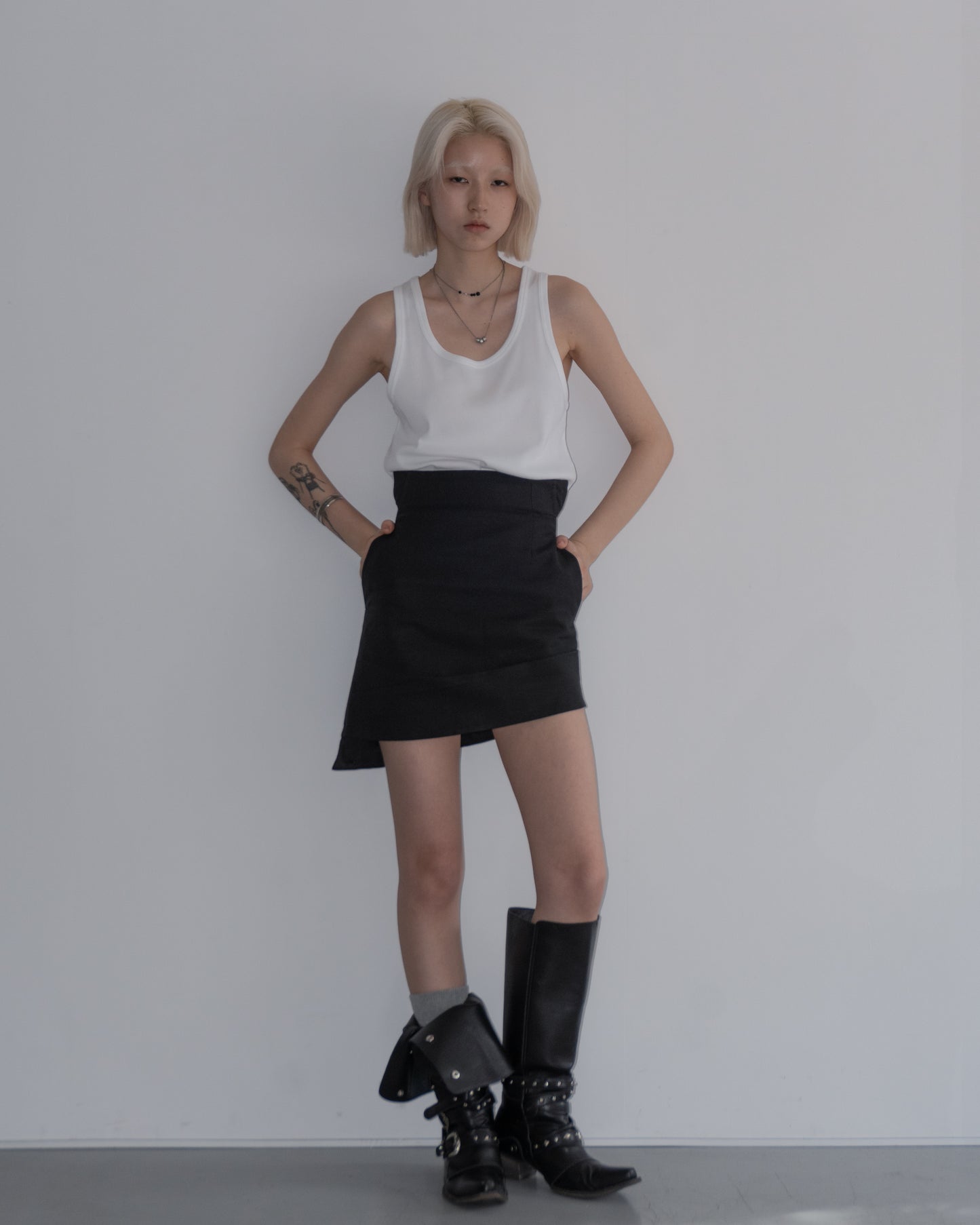 HELMUT LANG Asymmetric Skirt