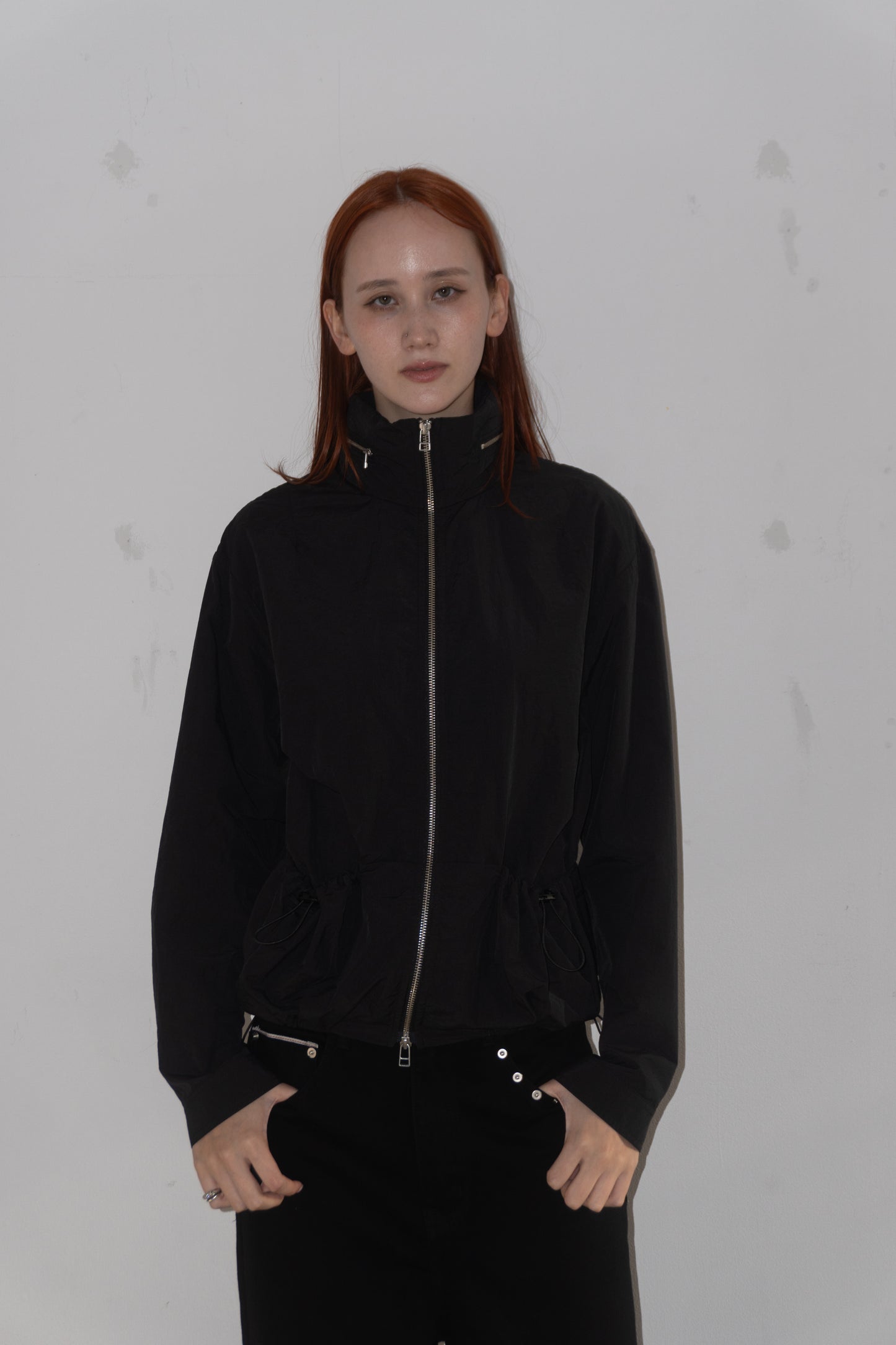 Hidden hooded jacket
