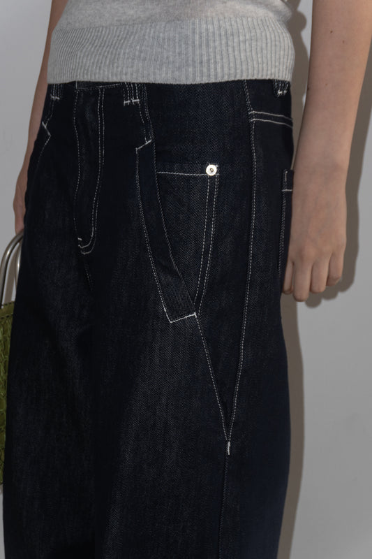White Stitch original denim Jeans
